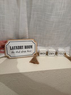 Laundry Room Decor