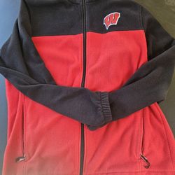 Wisconsin Badgers Columbia Zip-Up Jacket