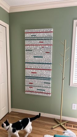 Song Lyrics Wall Art