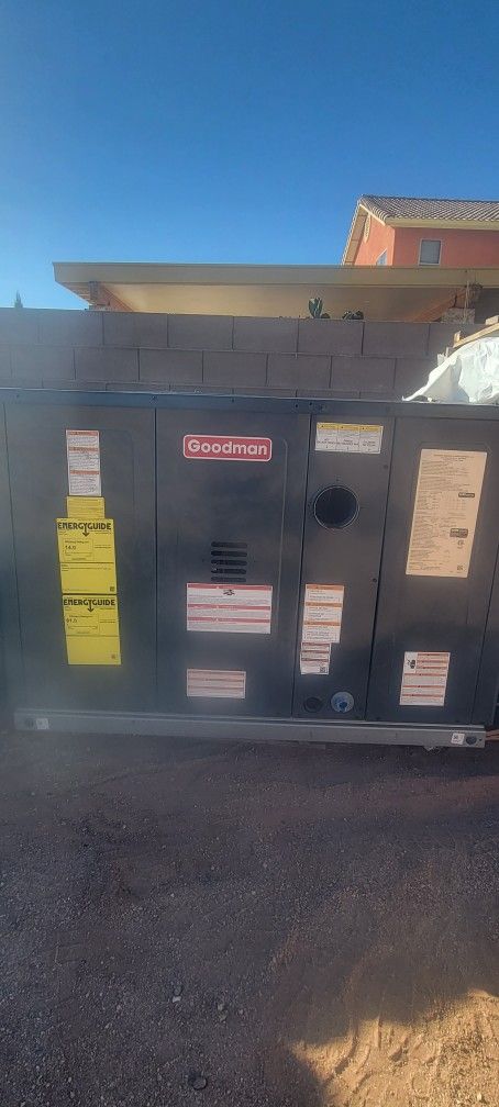 NEW Goodman 3 Ton 14 Seer Gas Package Air Conditioner