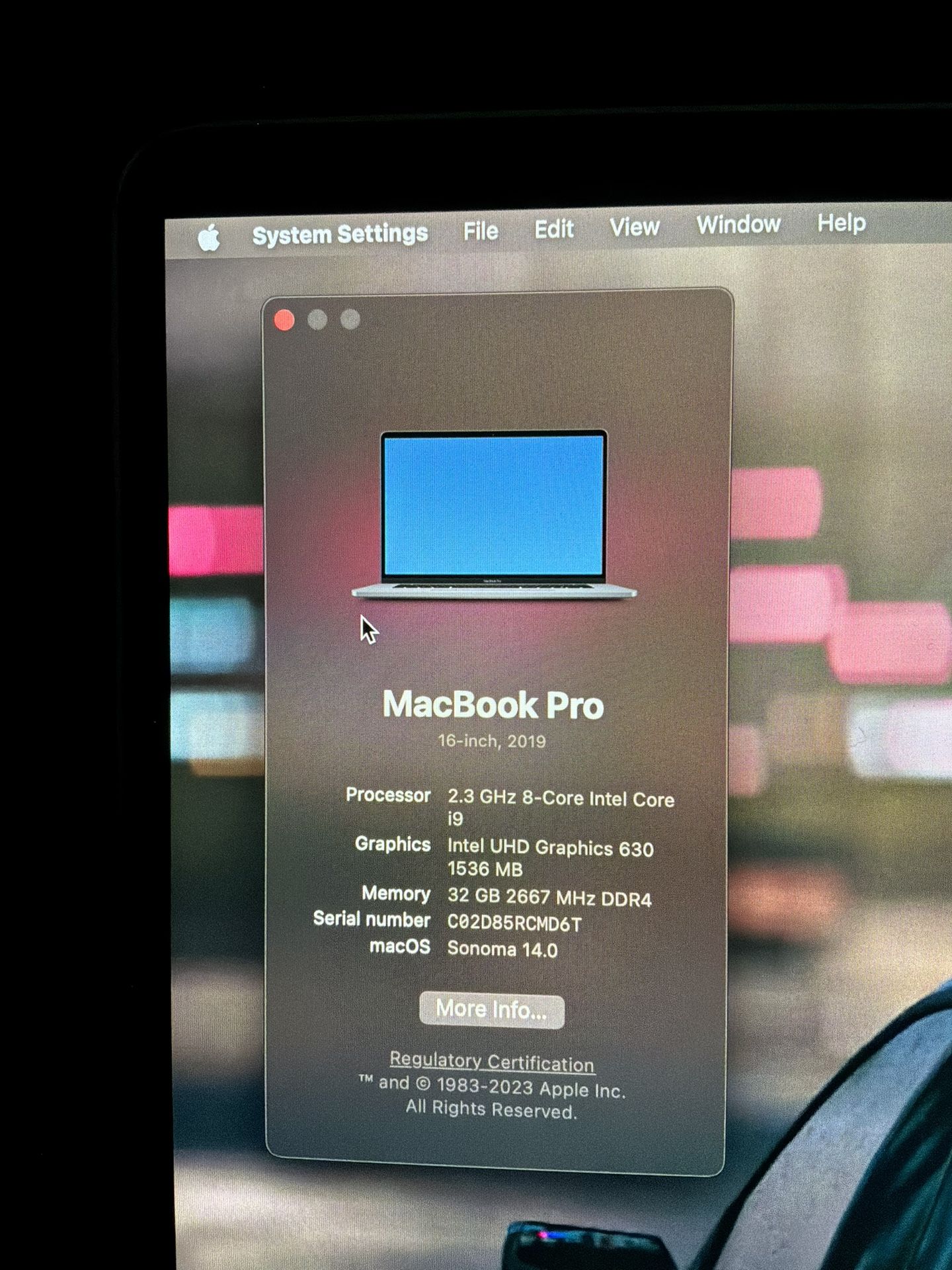 2019 MacBook Pro 