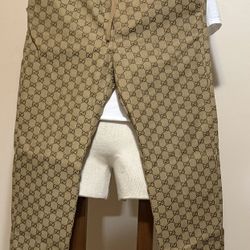 Gucci Authentic Monogram Designer Pants Drawstring New With Tags 