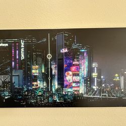 Cyberpunk Canvas Print