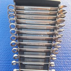 Craftsman 12 Piece Metric Wrench Set Made In USA 🇺🇸. 