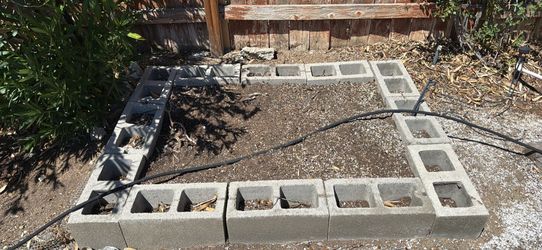 Raised flower beds