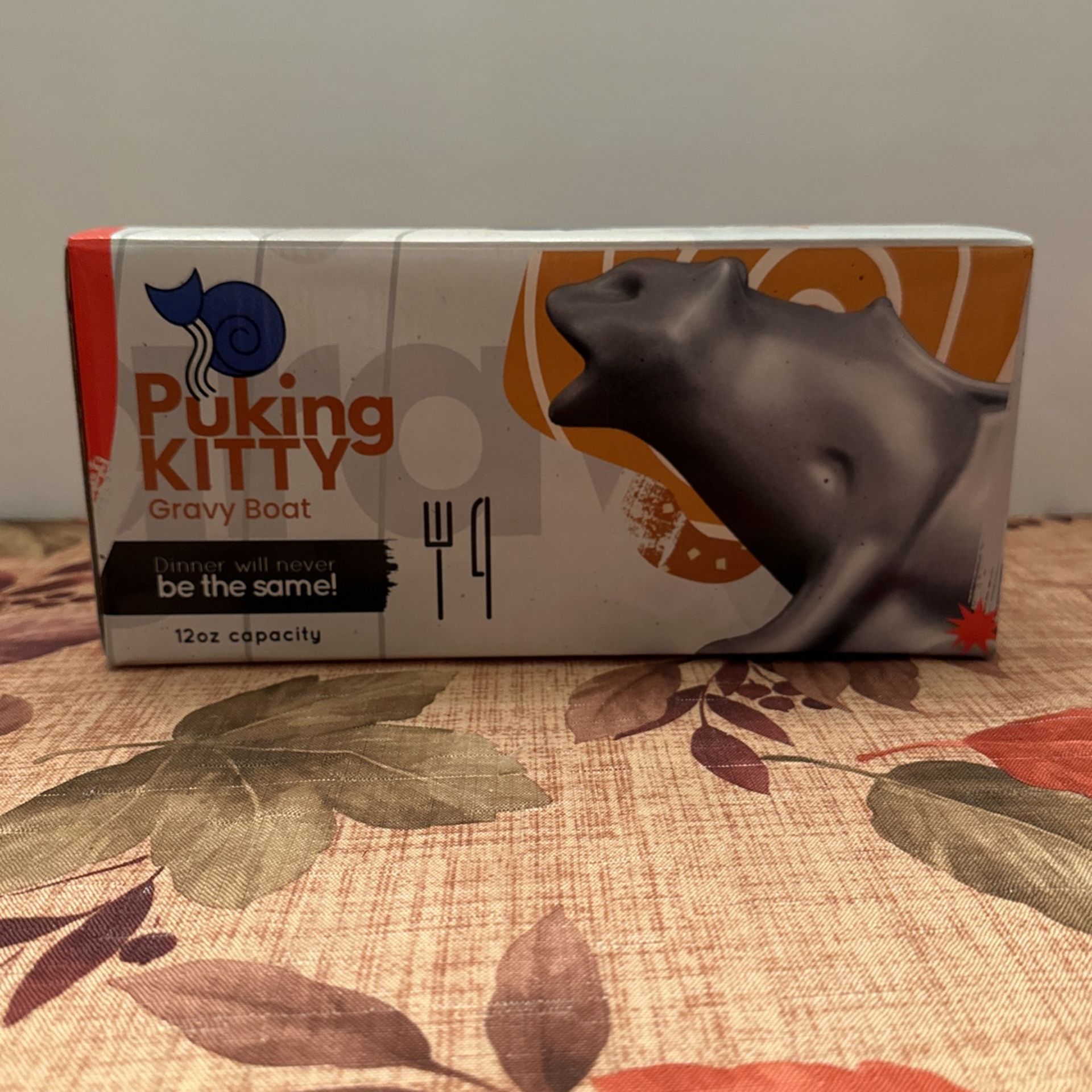 Puking Kitty Gravy Boat