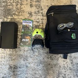 Series X Console Bundle With Two Games 1TB Extra Controller 