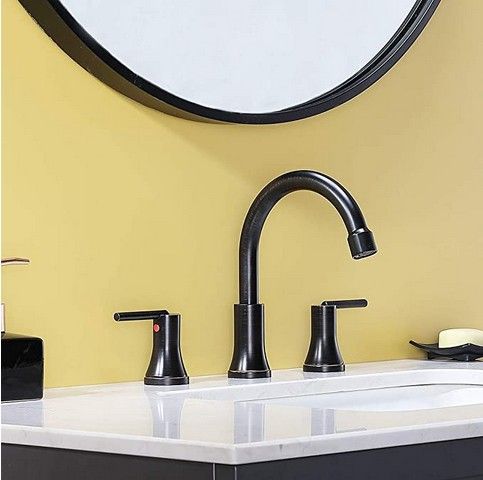 Modern Brushed Nickel Widespread Bathroom Faucet(Part number:JLT101H)