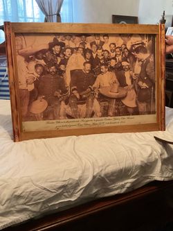 Framed Zapata and Pancho Villa Print