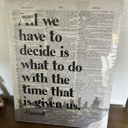 Lord of the Rings Canvas