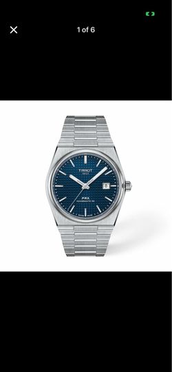 Tissot PRX Powermatic 80 Blue Dial Automatic Watch - Box Included