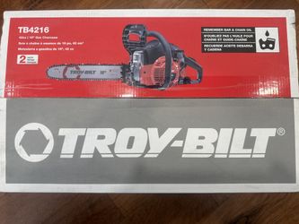 TROYBILT 16 INCH CHAINSAW ( NEW )