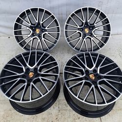 Porsche Set of 4 Staggered 20" Wheels (9.0J/10.5J) BMF 5-130 ET50/64 CB71.5