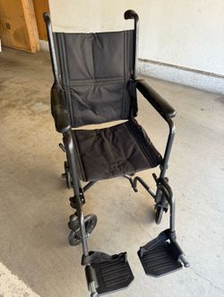 Drive Medical Lightweight Folding Transport Wheelchair