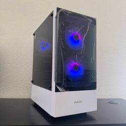 FAST Intel ARC Gaming PC Computer (Ryzen 5 5500, Intel ARC A380, 16GB RAM, 1TB NVMe + 1TB HDD)