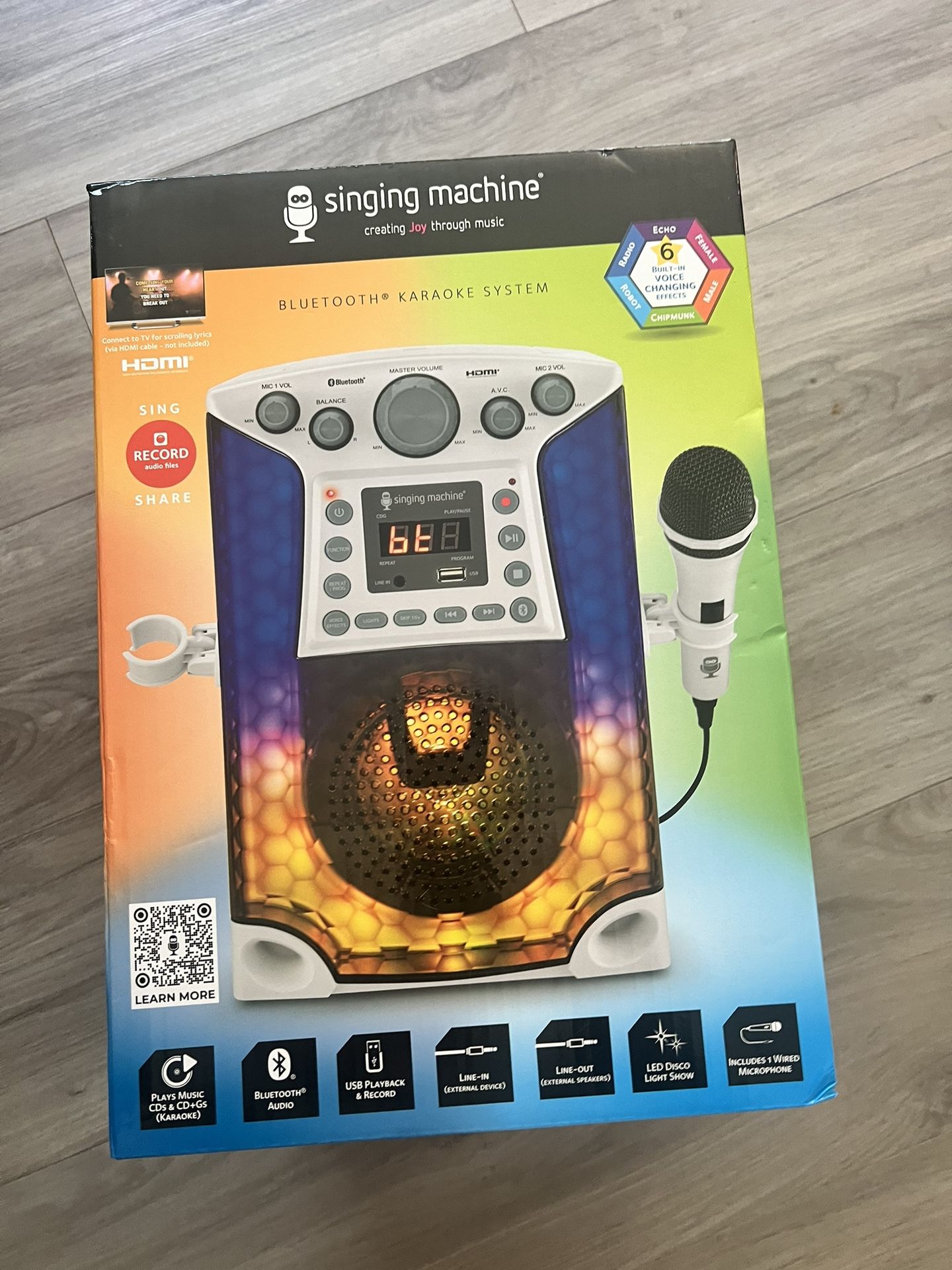 Karaoke Machine With Microphone