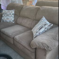 Brownish sofa set