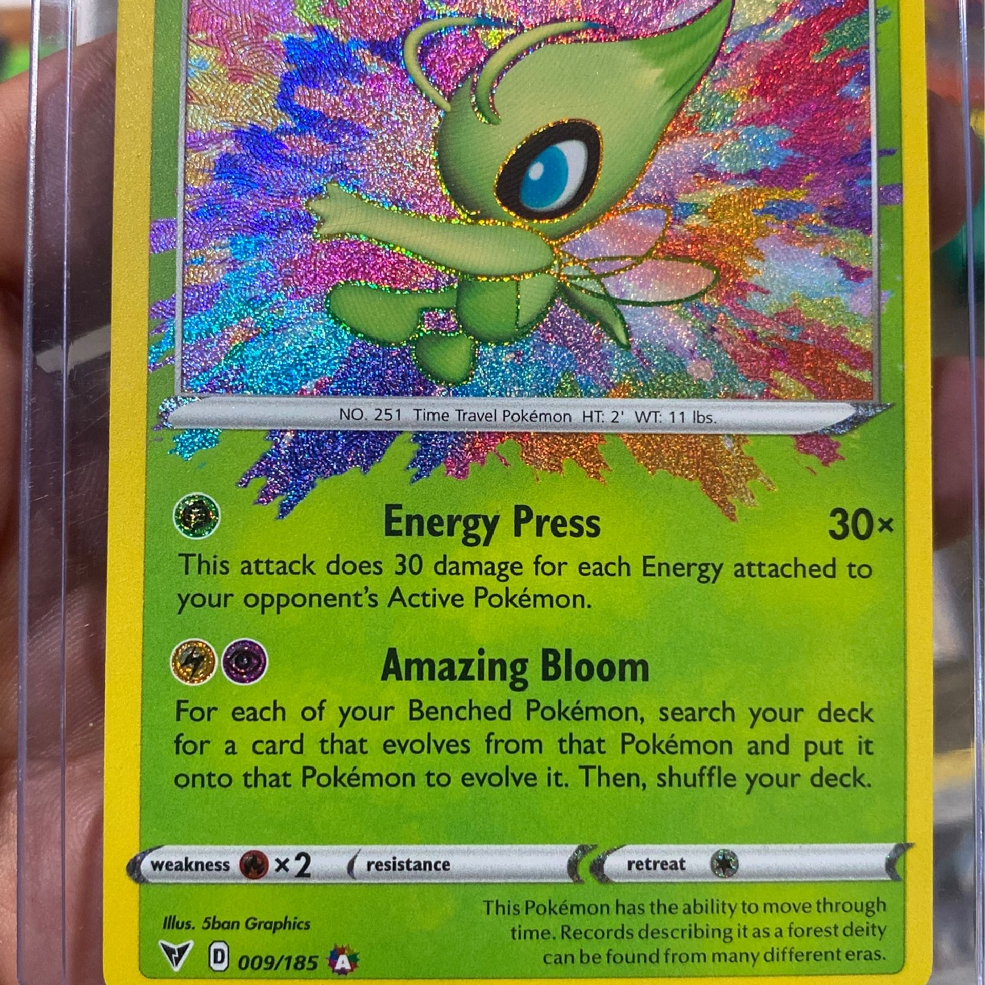 Ultra Rare Celebi Holo Mint Condition!