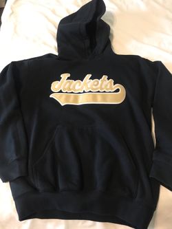 Men’s gildan activewear black hoodie m medium “jackets” team