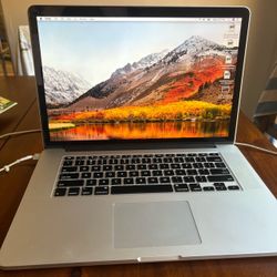 Apple MacBook Pro 15-inch Laptop Model A1398