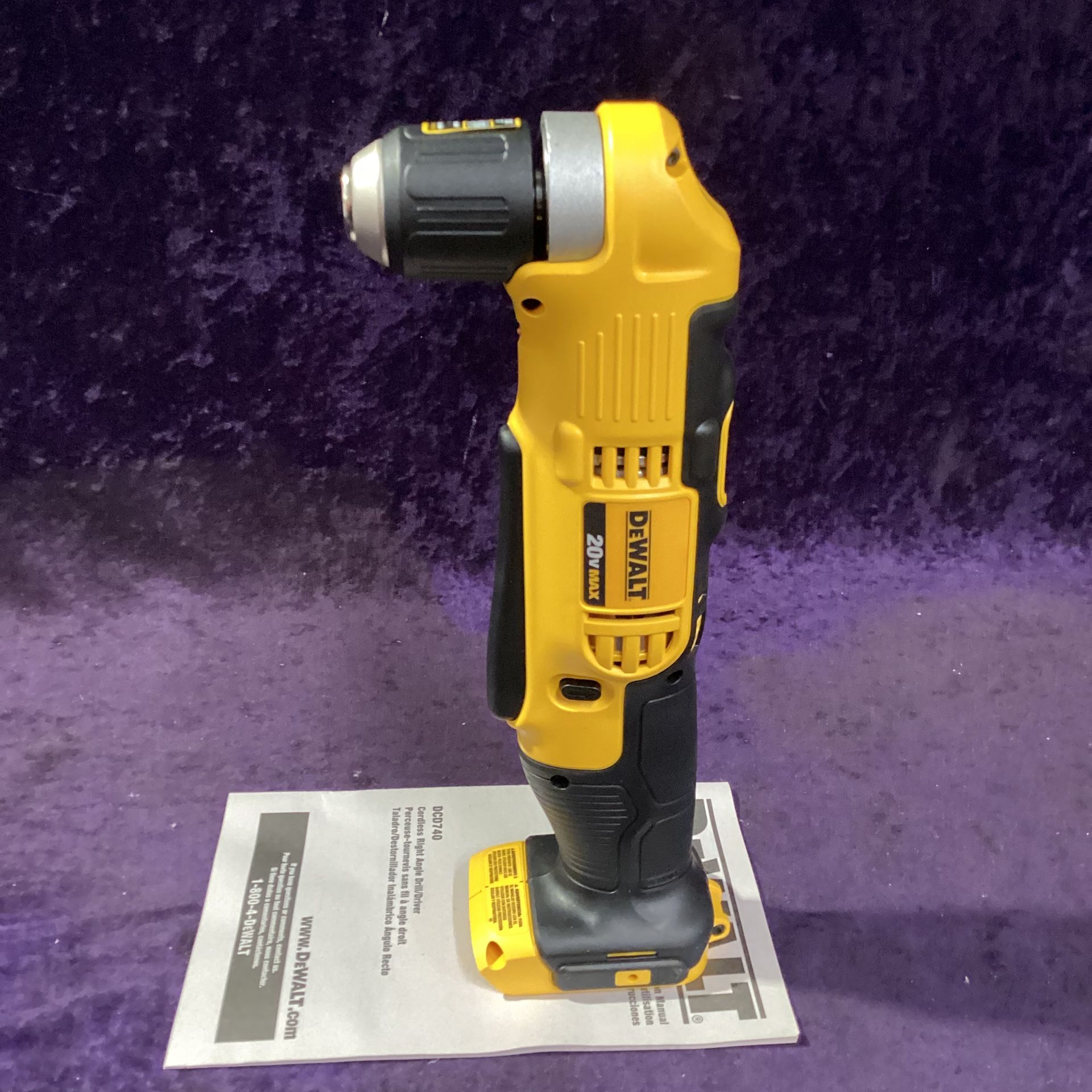 🧰🛠DEWALT 20V MAX Cordless 3/8” Right Angle Drill/Driver-NEW!(Tool Only)-$115!🧰🛠