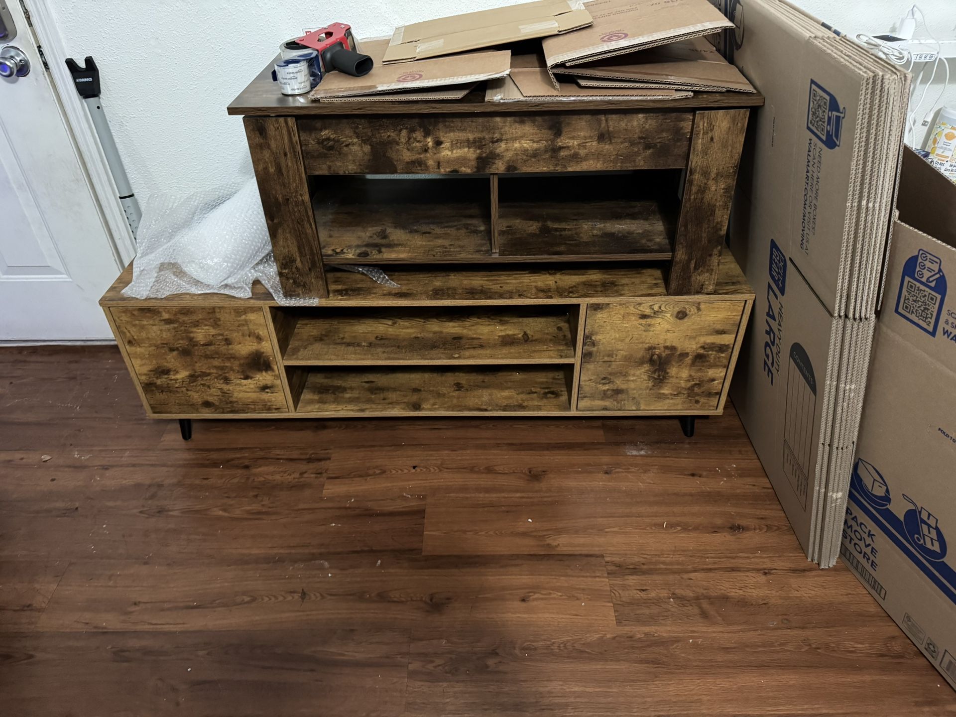 TV Stand On Bottom
