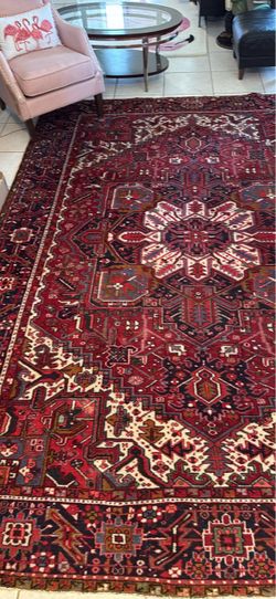 12x8Hand-Knotted 100% Wool Persian Rug