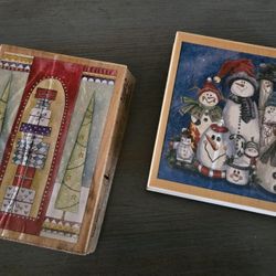 Christmas Theme Rubber Stamps
