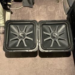 Kicker L7 15” speakers