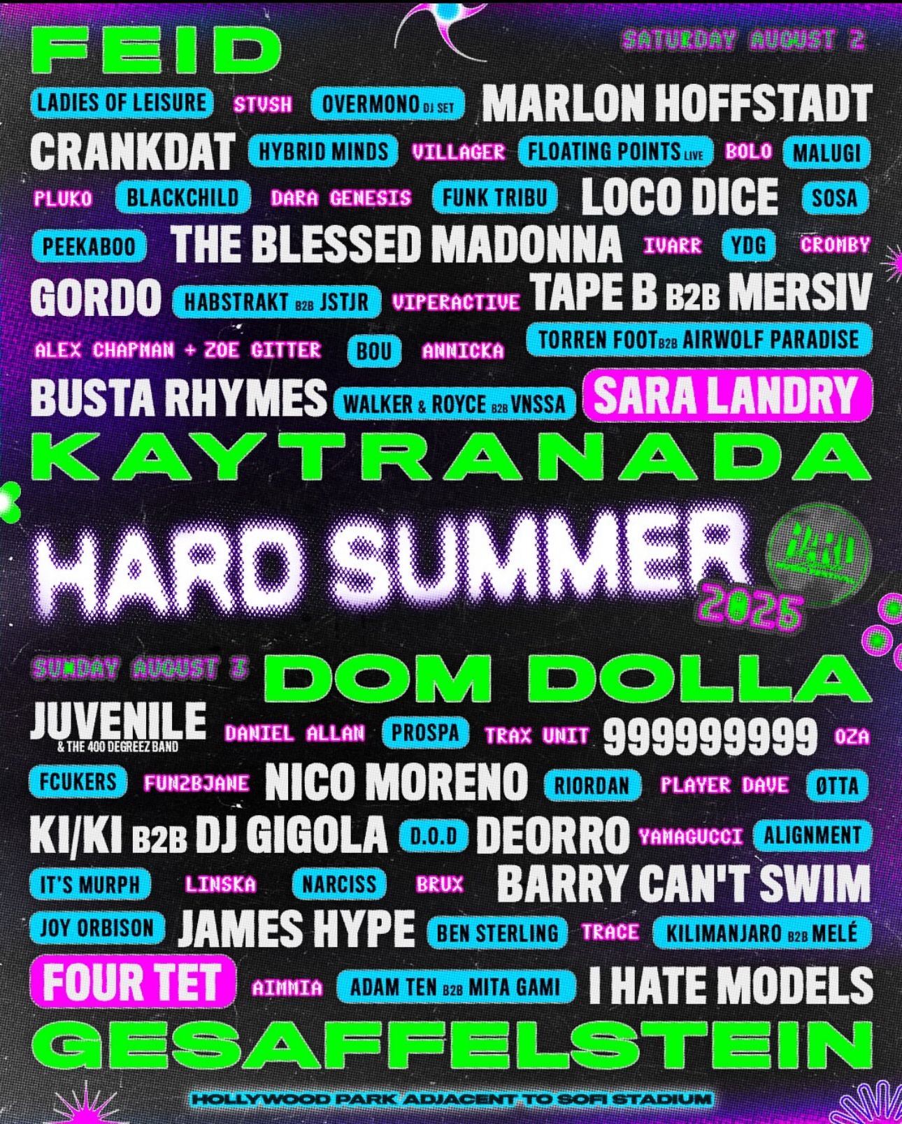 Hard Summer 2-Day GA Tickets