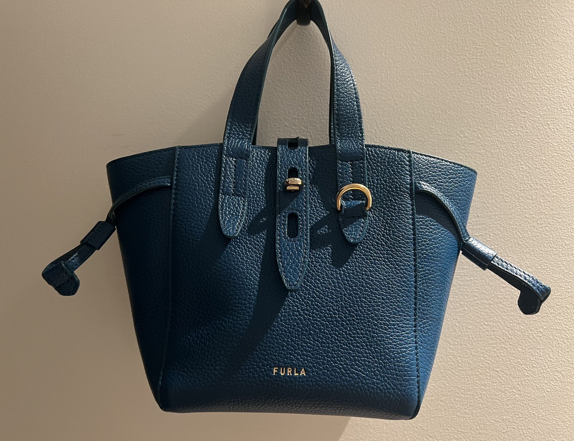 FURLA Net Mini Tote Leather Bag