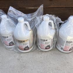 4 gallons sizzle scale remover detartrant $40 each gallon thank you