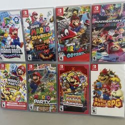 Mario Games For The Nintendo Switch/Switch 2