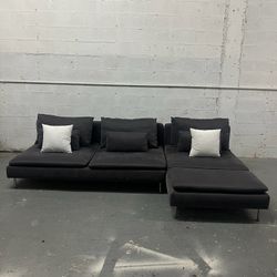 Gray Cozy Sectionals (Delivery)