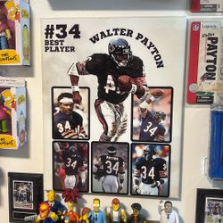 Walter Payton Canvas