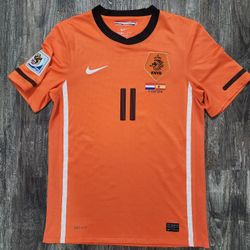 2010 Nike Netherlands Home Soccer Jersey Arjen Robben Men S