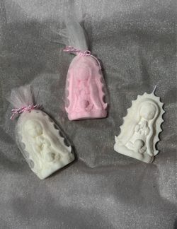 Mini Virgencita candles Vigencita velas pequeñas