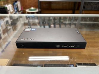 Lenovo ThinkCentre M90n-1 mini desktop computer core i5-8th gen 8GB RAM 256GB SSD