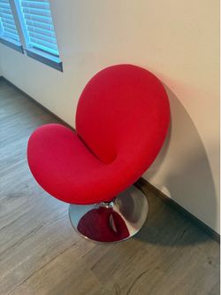 Red nice modern chair