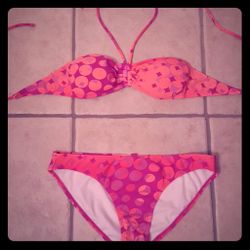 Hot Pink Coral Bikini