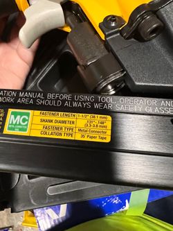 Dewalt metal nail gun