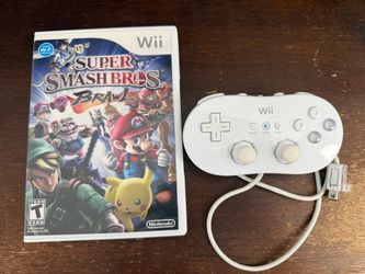 Super Smash Bros with Classic Controller