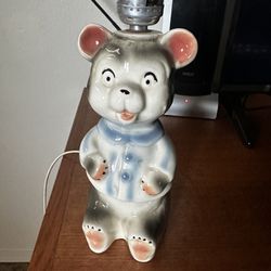 Vintage Baby Bear Lamp