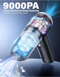 Cordless car vacuum