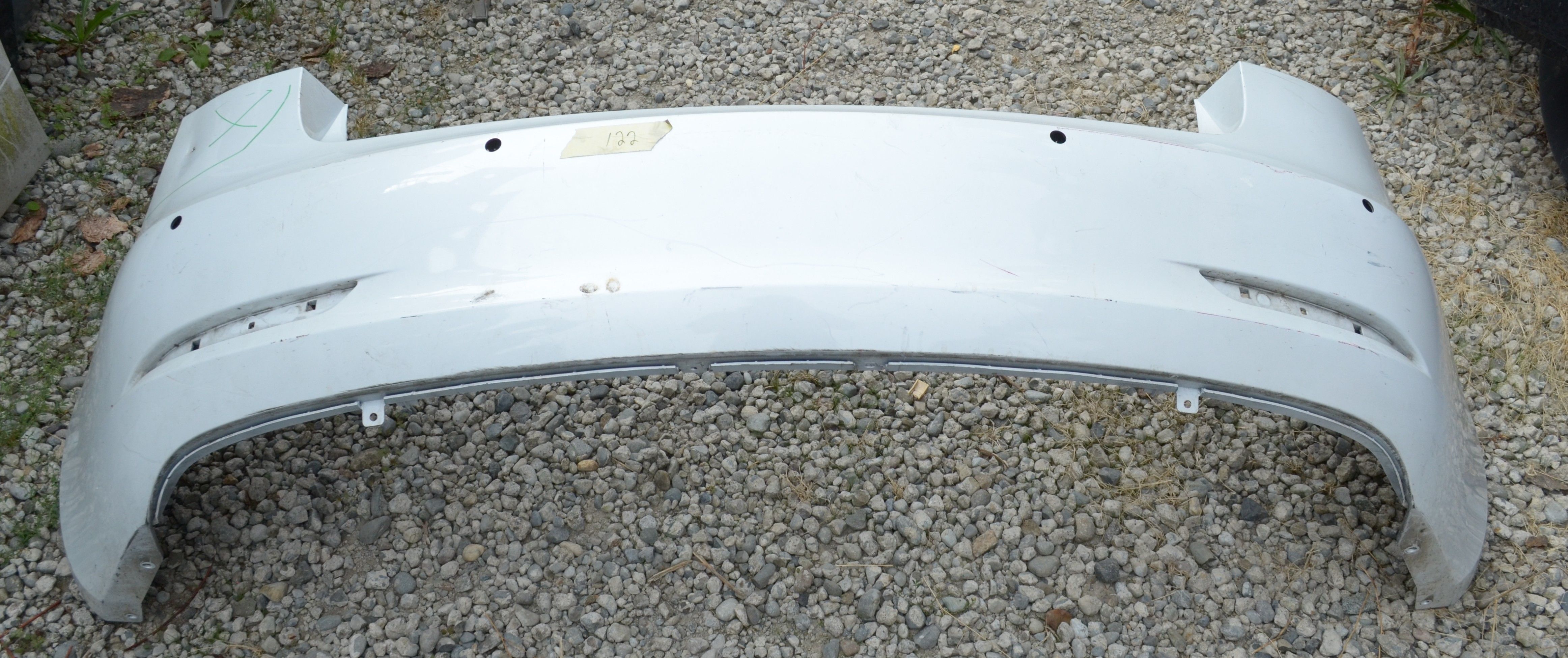 USED REF#U0093 || 2017-2023 TESLA MODEL 3 || REAR BUMPER COVER ONLY