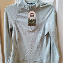 Avalanche Women's Long Sleeve Quarter Zip Pullover Size S New