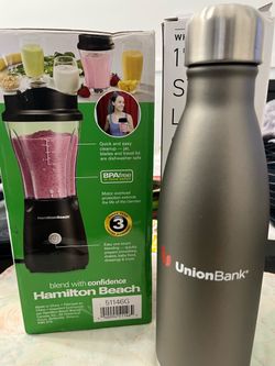 Hamilton Beach Blender & Stainless Steel Bottle
