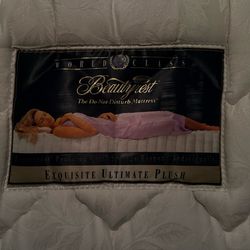 Free Beautyrest Queen Mattress + Box Spring – Pickup Only