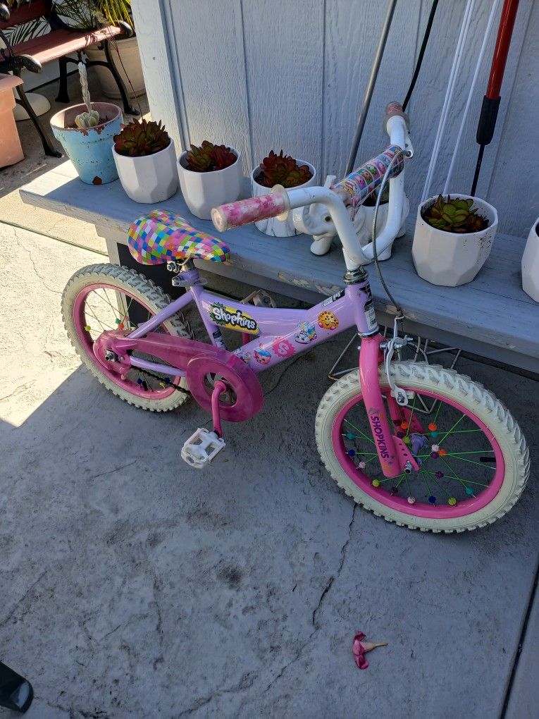 16" 1 Girl Bike Must Go!