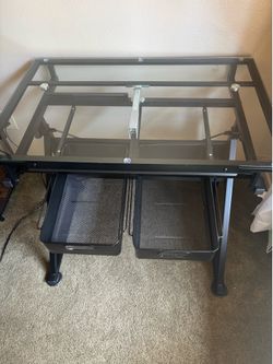 Drafting/ office desk and chair